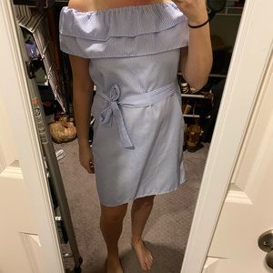 Off the shoulder dress